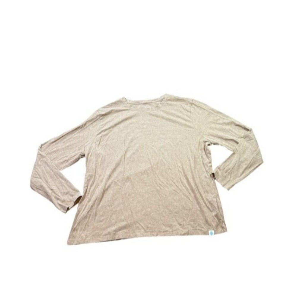 Coolibar Morada Everyday L/S T-shirt Womens Size XXL UPF 50+ Bamboo Cotton